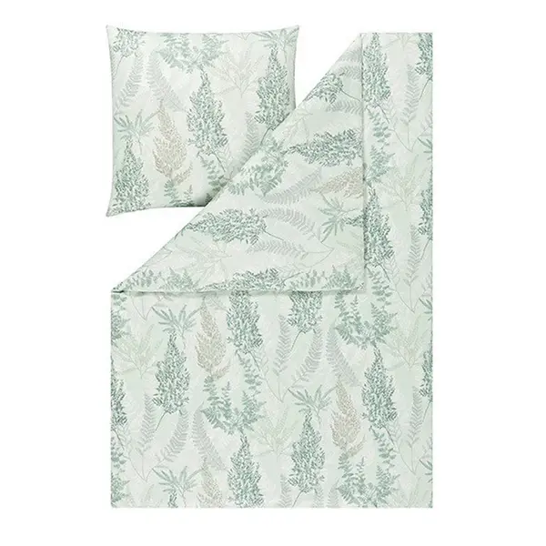 Estella POVLEČENÍ, interlock jersey, šalvějově zelená, 140/200 cm