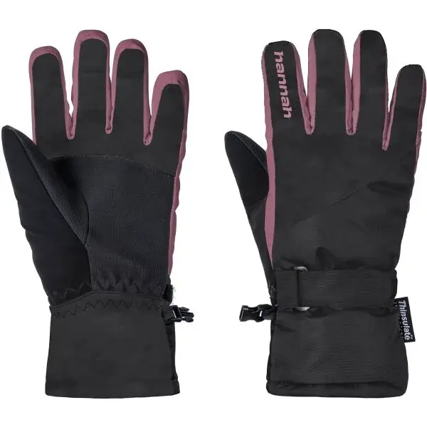 Hannah ANITT Dámske membránové rukavice, čierna, veľkosť