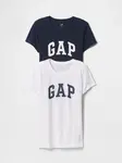GAP  Dámske Tričko s logom, 2 ks 586342-03 Veľkosť: XXS