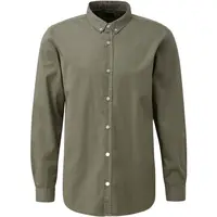 s.Oliver QS LONG-SLEEVED NOOS Pánská košile, khaki, velikost