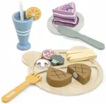 viga Dřevěná jídelní sada na oběd,