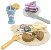 viga Dřevěná jídelní sada na oběd,