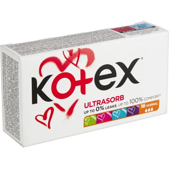 Kotex Ultra Sorb Normal tampony 16 ks