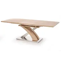 Stùl Sandor 160/220 Mdf/Ocel – Sonoma