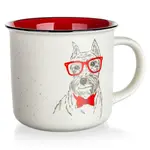 Hrníček kermický Dog with Glasses 400ml 60223158
