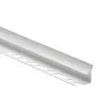 Vnitřní rohový profil světle šedá 105 10/250