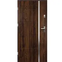 Vchodové dveře Iris P55 90L ořech