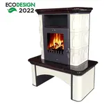 Kachlová kamna Bremen II butter-coffebrown 7 kw