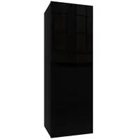 Závěsná skříňka Izumi-22-BL černá mat/lesk