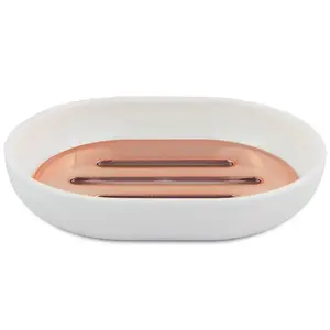 Mýdlenka Top bílá-měď