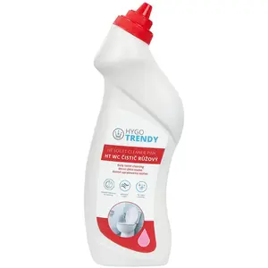 WC čistič Hygotrendy růžový 750 ml