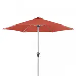 Naklápěcí zahradní slunečník s klikou Doppler ACTIVE 320 cm, terakota DP434437831