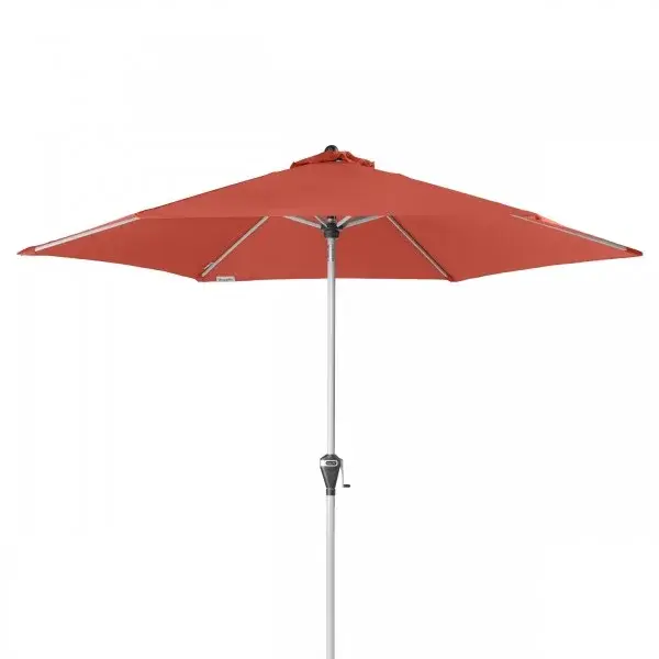 Naklápěcí zahradní slunečník s klikou Doppler ACTIVE 320 cm, terakota DP434437831