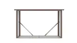 Přístřešek na dřevo G21 WOH 335 - 242 x 89 cm, hnědý PE63900506
