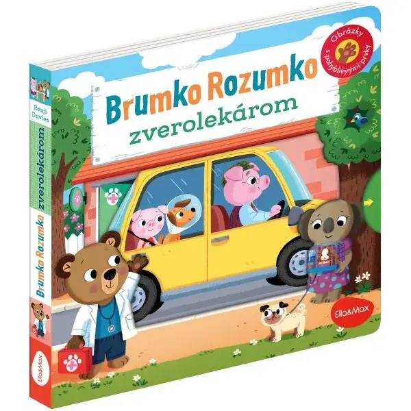 ELLA & MAX MEDKO ŠIKOVNÍČEK VETERINÁROM Obrázky s pohyblivými prvkami, mix, veľkosť