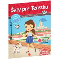 ELLA & MAX ŠATY PRE TEREZKU Kniha samolepiek, mix, veľkosť