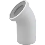 Alcadrain Dopojenie k WC koleno 45 stupňov