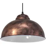 EGLO Závesná lampa Vintage meď antik