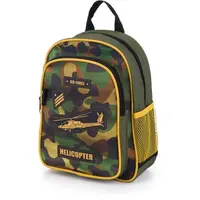 Oxybag HELIKOPTÉRA Detský predškolský batoh, khaki, veľkosť