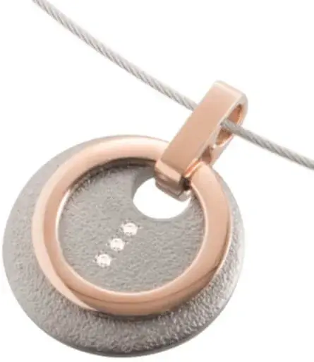 Boccia Titanium Luxusní přívěsek z titanu 0789-04