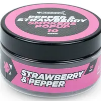 Feeder expert plovoucí boilie smokers pop-up 100 ml 10 mm - jahoda pepř