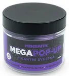 Mikbaits mega plovoucí fluo boilie pikantní švestka 300 ml 25 mm