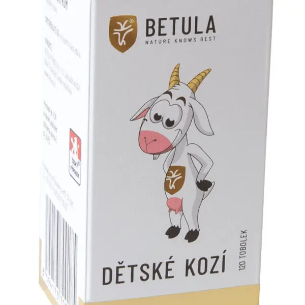 Betula pendula Kozí kolostrum dětské 120 tobolek