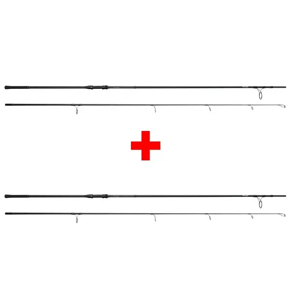Prologic prut c1 avenger ab carp rod ar - 3,66 m (12 ft) 3,25 lb akční set 2 ks
