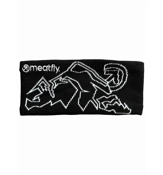 Meatfly čelenka Dany Black Mnt | Černá | Velikost One Size