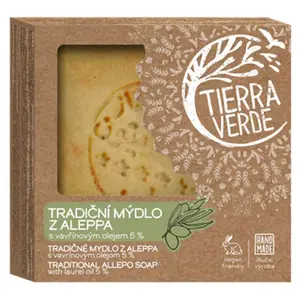 TIERRA VERDE Aleppské mýdlo pro problematickou pokožku 1 ks