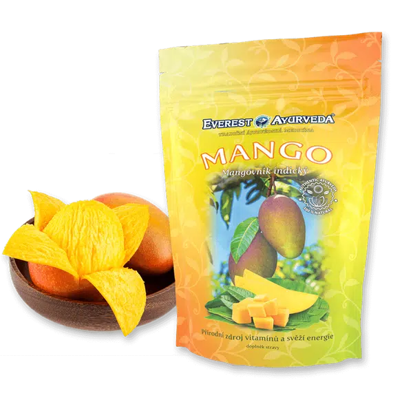 EVEREST AYURVEDA Mango plod vitamín C a A sušené ovoce 100 g