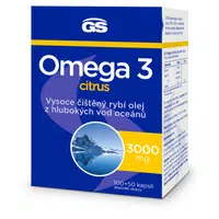 GS Omega 3 citrus 3000 mg 100 + 50 kapslí
