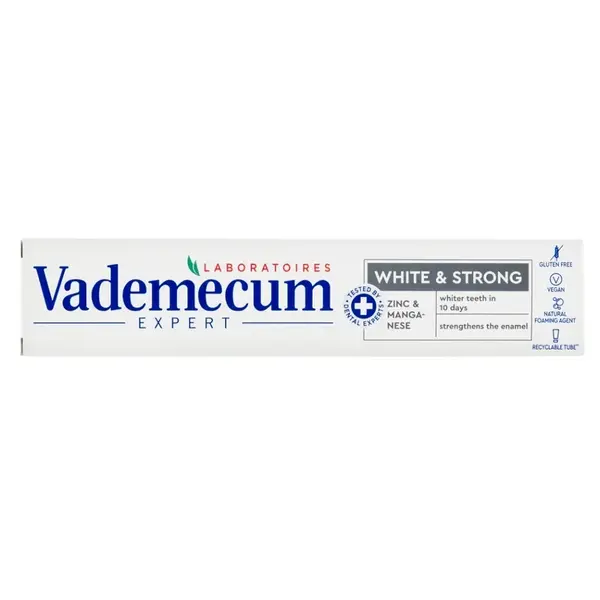 VADEMECUM Expert White & Strong Zubní pasta 75ml