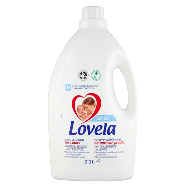LOVELA Baby Tekutý prací přípravek na barevné prádlo 32 praní 2,9 l
