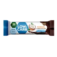 TOPNATUR LOW CARB tyčinka kokos v hořké čokoládě 40 g
