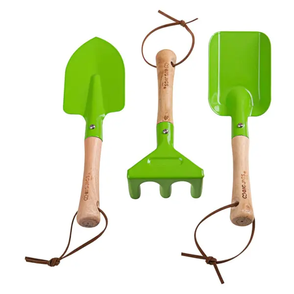 BIGJIGS  Toys ruční nářadí na zahradu 3 ks