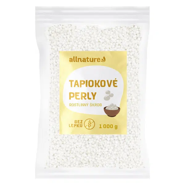 ALLNATURE Tapiokové perly 1000 g