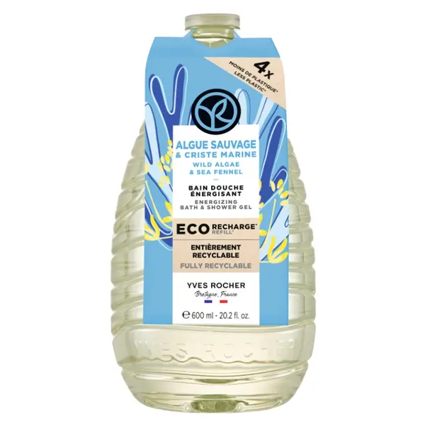 YVES ROCHER Sprchový gel Mořská řasa & motar přímořský 600 ml