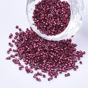 Glass Cylinder Beads