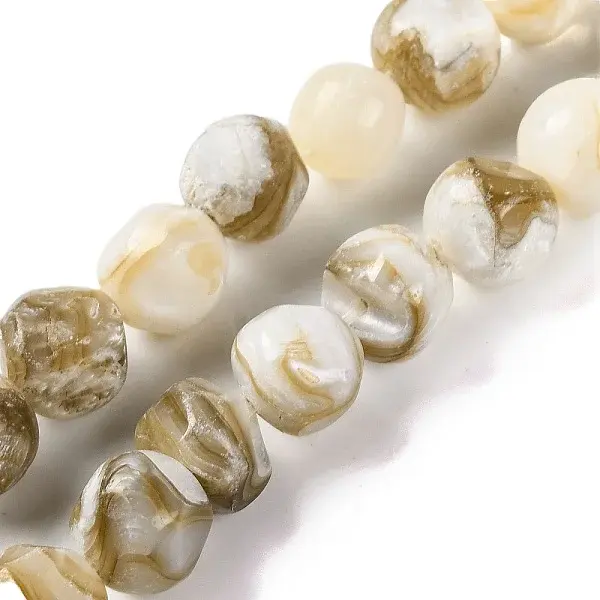 Natural Freshwater Shell Beads Strands