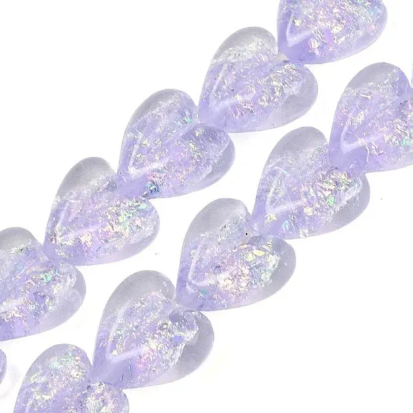 Handmade Foil Glass Beads