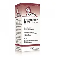 BROMHEXIN 8 KM 8mg/ml kapky 50 ml