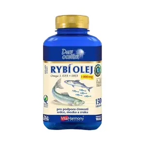 VITAHARMONY Rybí olej Omega 3 1000 mg 150 tobolek