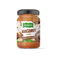 ORGANIS Arašídový krém s mléčnou čokoládou 920 g