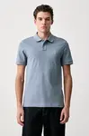 BOSS Orange  polo pánské bavlněné s elastanem Passenger