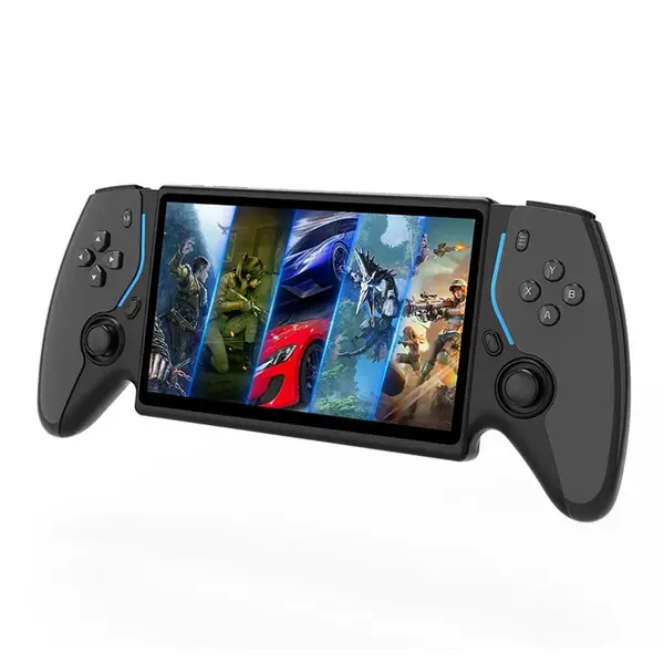 HC800 Prémiová přenosná herní konzole s 7" HD IPS displejem, černá