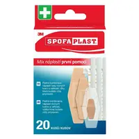 3M™ SPOFAPLAST 607 Náplasti první pomoci mix 20 ks