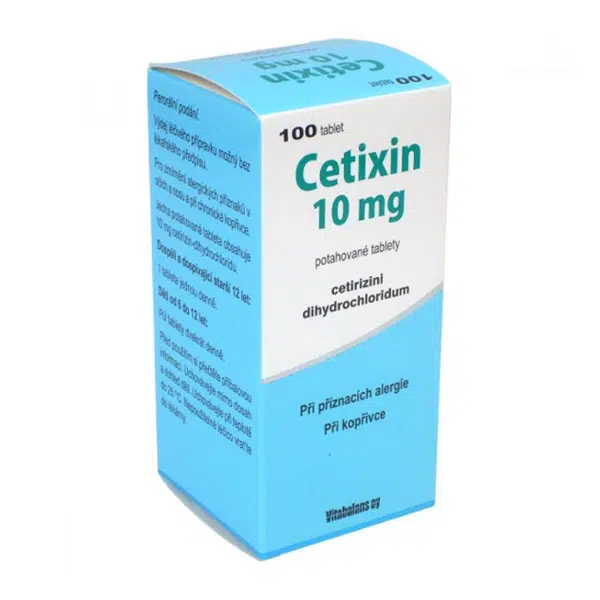 CETIXIN Potahované tablety 10 mg 100 ks