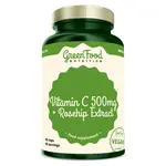 GREENFOOD NUTRITION Vitamin C 500 + extrakt ze šípků 60 kapslí