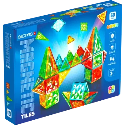 Geomag Magnetic Tiles 60 dílků